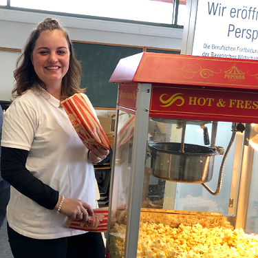 Lehrstellenbörse-Popcorn